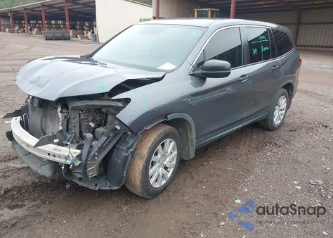 2019 Honda Pilot Lx из США, поврежденный, VIN 5FNYF5H13KB044770